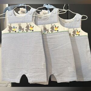 Boys Easter Smocked Outfit